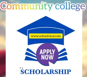 Community college scholarship 2025/2026