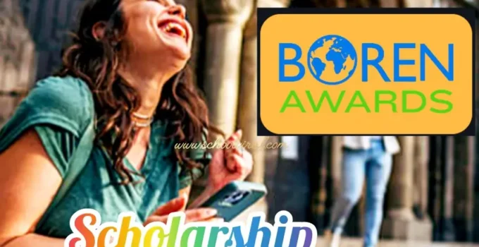 Boren scholarship 2025/2026-Apply Now