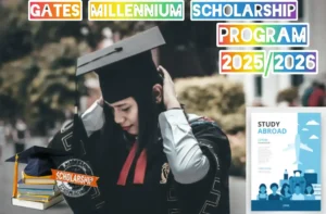 Student researching how to apply for the Gates Millennium Scholarship 2025/2026