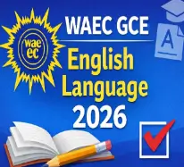 WAEC GCE English Language 2026 exam preparation guide banner