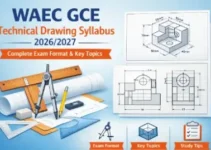 WAEC GCE Technical Drawing Syllabus 2026/2027 – Complete Exam Format