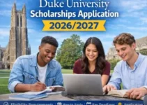 Duke university scholarships Application 2026 Full Guide Duke university scholarships Application 2026 Full Guide